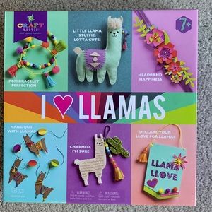 Craft Tastic I Love Llamas Craft Box Ages 7+